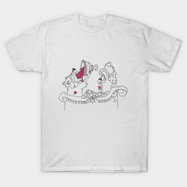 Cute Funny Animals T-Shirt by Le petit fennec